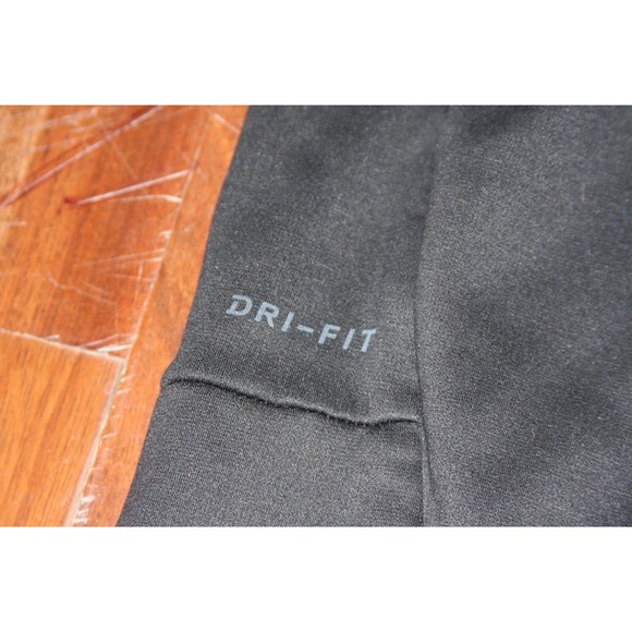 Men's Nike Therma HD Black‎ White Zig-Zag Size XL Dri-Fit Hoodie 932009-010 - Picture 8 of 13